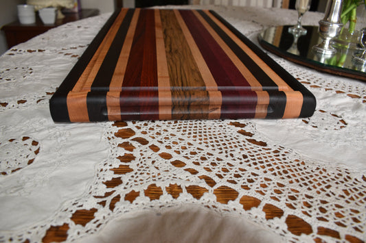 Exotic wood cutting board 2