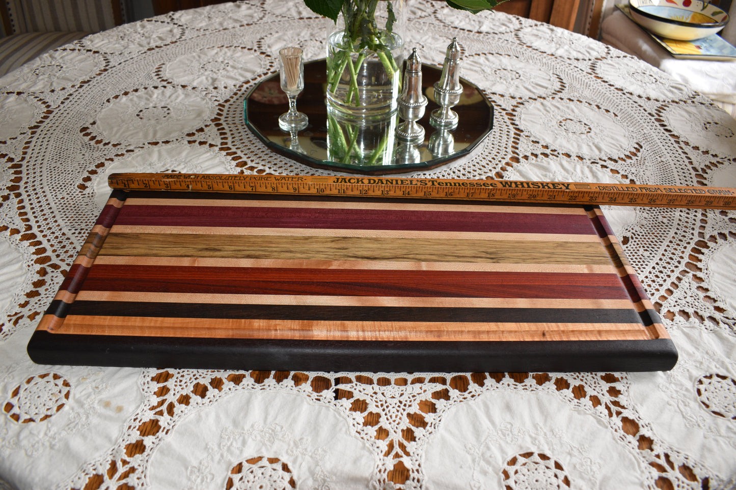 Exotic wood cutting board 2