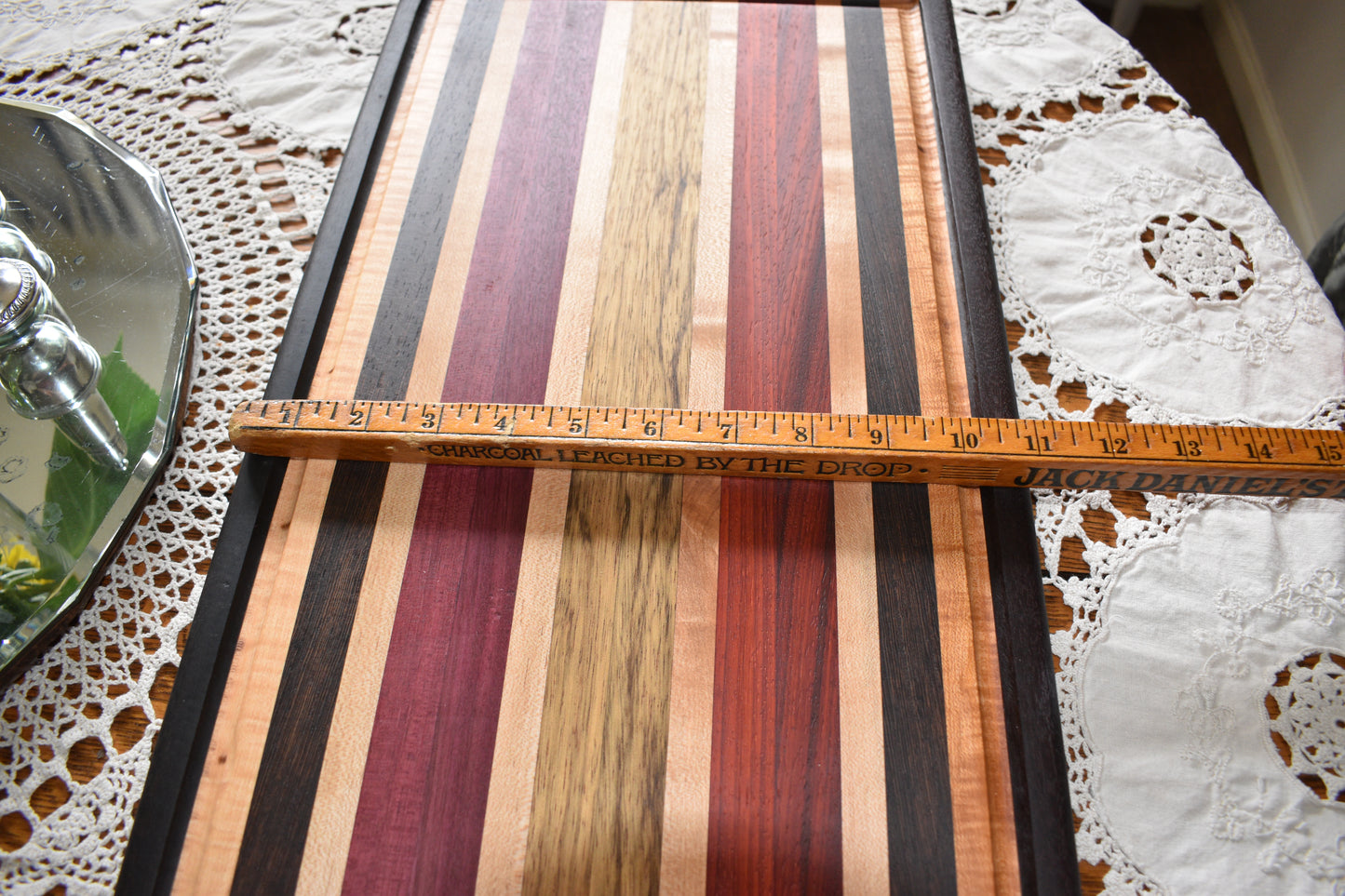 Exotic wood cutting board 2
