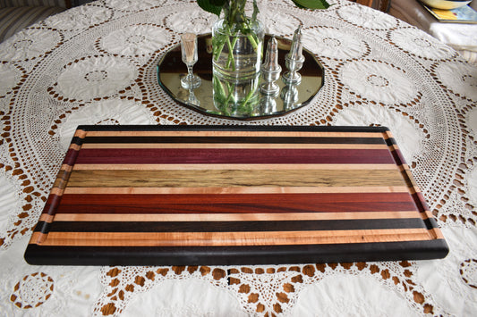Exotic wood cutting board 2