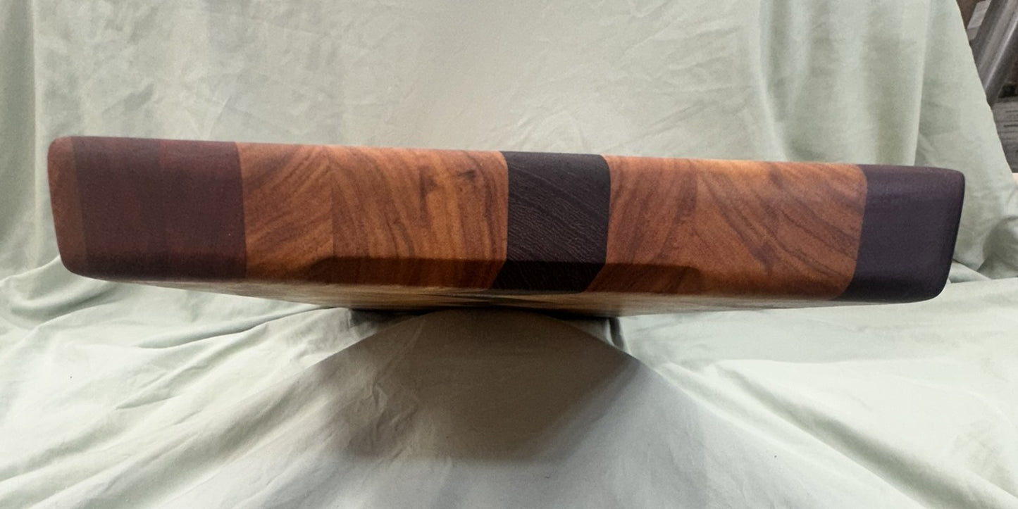 Hardwood 3D Chevron Cutting board